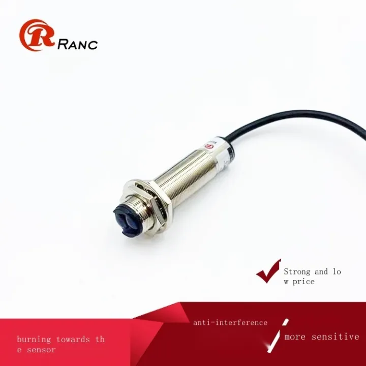 E3F-DS30C4 Photoelectric Sensor Switch - NPN Type, 30cm Range, 3-Wire, Diffuse Reflection