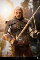 In-Stock 1/6 Scale Figure MTTOYS MTT006  The Witcher 3 Geralt of Rivia  White Wolf (Armor Version)