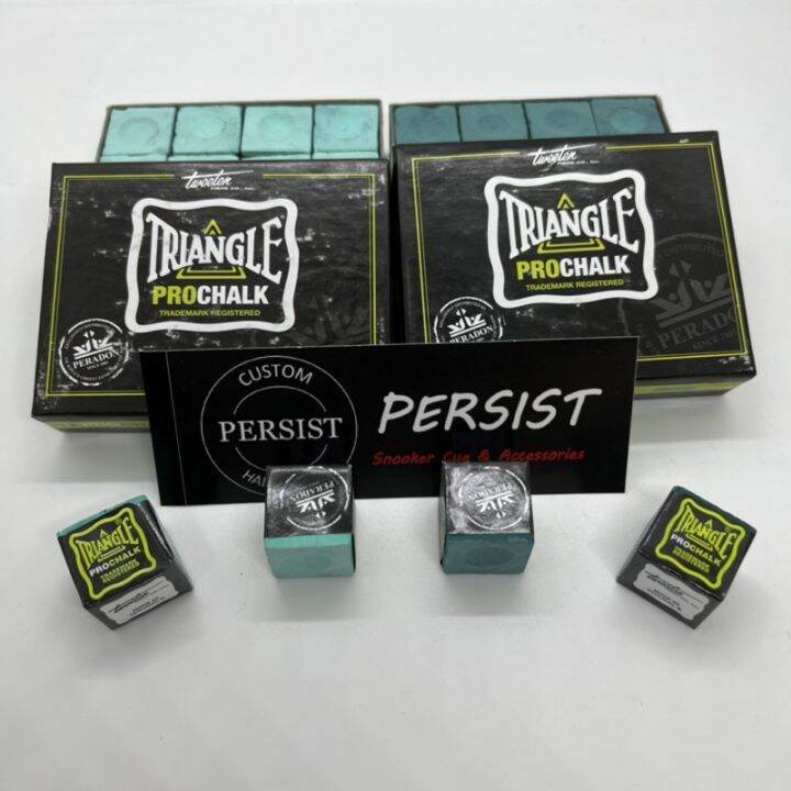 IMPORTED PERADON TRIANGLE PRO CHALK SNOOKER CUE CHALK PROCHALK♜ Lazada