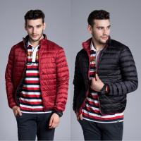 ZZOOI 2023 Autumn Winter Men Down Jacket White Duck Ultra Light Down Coats Parkas Male Short Bigsize Outwear Double Coat 3XL AB895