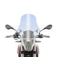 อุปกรณ์มอเตอร์ไซค์กระจก Hd ใสเพิ่มความสูงสำหรับ Benelli Bj250-1515a15e Tnt250 Bn302