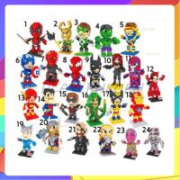 (พร้อมส่ง 1-20) Set superhero 40 ตัวครบ!!! นาโนบล็อก ตัวต่อ Nanoblock Superhero ซุปเปอร์ฮีโร่ Size M