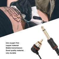 Professional Tattoo RCA Connect คลิปสายไฟ Ultra Fine Tattoo Hookline Tattoo อุปกรณ์เสริม 2m