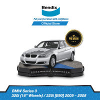 Bendix ผ้าเบรค BMW Series 3 (E90) 320iSE (16" Wheels) / 325i (ปี 2005-08) ดิสเบรคหน้า+ดิสเบรคหลัง (DB1856, DB1858)