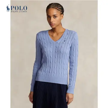 Polo Ralph Lauren Women Cable Knit Crew Neck Sweater