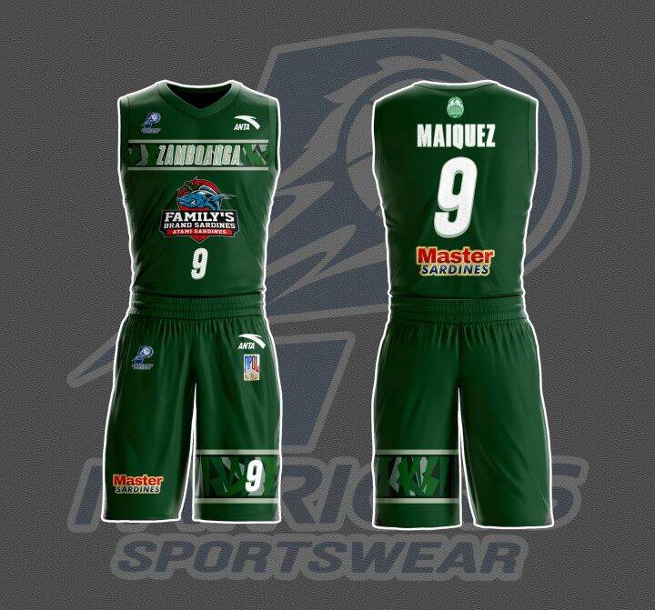 Zamboanga’s Family Brand Sardines Basketball Jersey MAIQUEZ FULL