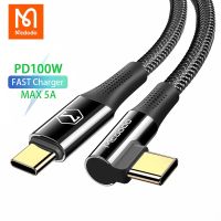 [3C electronic digital] Mcdodo USB C เป็น Type C 100W สายไฟสำหรับ Huawei ข้อมูลการชาร์จอย่างรวดเร็ว Xiaomi Samsung MacBook Tablet Pro PD 5A QC4.0ที่ชาร์จสายเคเบิลโทรศัพท์