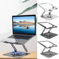 Laptop Stand 360 Rotatable Notebook Holder Liftable Aluminum Alloy Stand Compatible With 9.7-17.3 Inch Laptop Notebook Stand Laptop Stands