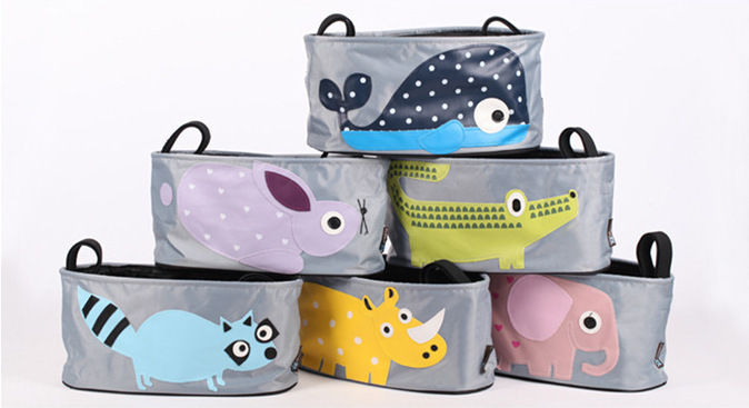 children-trolley-waterproof-cartoon-animal-shaped-storage-baskets-mummy-bag