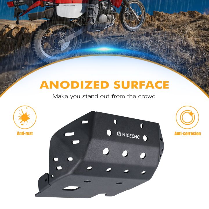 hot-nicecnc-skid-plate-engine-bottom-guard-cover-xr-650l-xr650l-1993-2023-2022-lower-chassis-protector