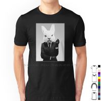 The White Rabbit T Shirt 100% Cotton White Rabbit Evil Rabbit The Cotton L Cottonl Short Long Sleeve Tee Top S-4XL-5XL-6XL
