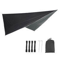 Portable Camping Hammock with Mosquito Net and Rain Fly Tarp,Hammock Canopy Nylon Hammocks Double Hammock Hiking Patio Furniture