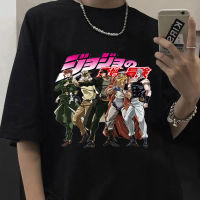 Japan Anime Jojo Bizarre Adventure T Shirt Men Tshirts Graphic Tshirt Manga Tee Shirt