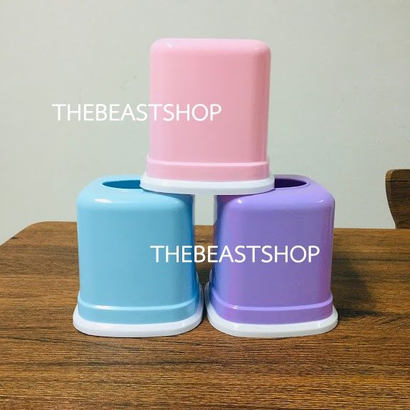 thebeastshop-12กล่อง-คละสี-กล่องทิชชู่ร้านอาหาร-ที่ใส่ทิชชู่-กล่องกระดาษทิชชู่แบบม้วน-ร้านค้า-ร้านอาหาร-ทิชชู่ร้านก๋วยเตี๋ยว-กล่องทิชชู่พลาสติก