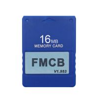 การ์ดความจำ V1.953 FMCB สำหรับ PS2 2ฟรีการ์ด McBoot 8 16 32 64MB บันทึกข้อมูลเกม