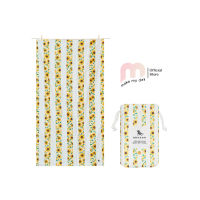 Dock &amp; Bay ผ้าเช็ดตัวแห้งไว รุ่น Beach Towel สี sunflower solstice