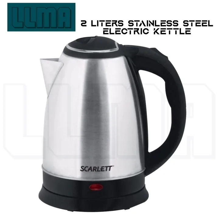 LLMA 2 Liters Small Kitchen Appliance Electric Kettles Stainless Steel