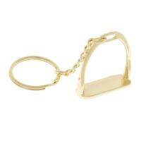 ‘【；】 Zinc Alloy Keychain Key Ring Stirrup Men Business Bags Women Handbags Decoration Outdoor Horse Riding Equipment Supplies