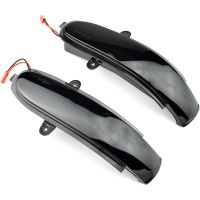 Dynamic LED Rearview Side Mirror Blinker Indicator Light Turn Signal Lamp for C W203 T-Modell CL203Smoked