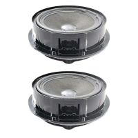 2X Car Front Rear Door Speaker Bass for Passat Passat-Polo Passat B5 Touran 3B0035411A 6QD035411A