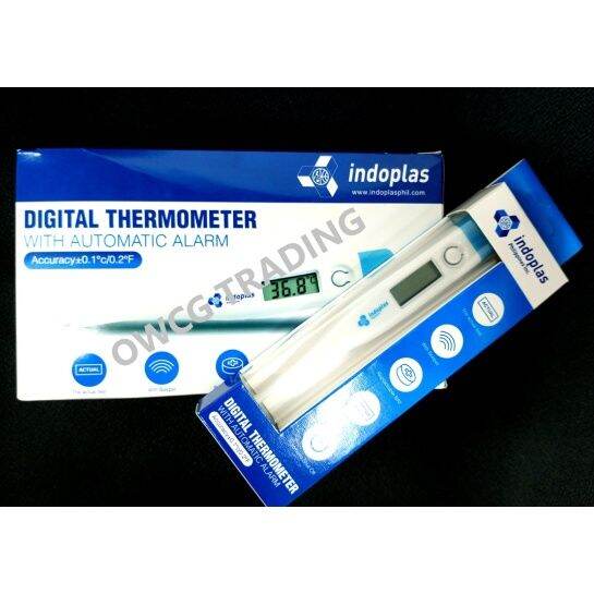 INDOPLAS Digital Thermometer with Automatic Alarm Lazada PH