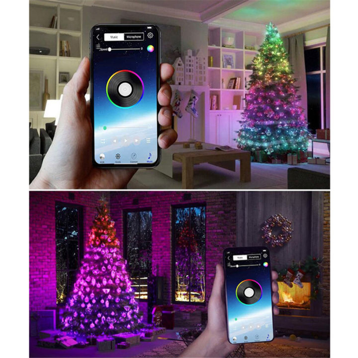 usb-led-string-light-bluetooth-app-control-copper-wire-string-lamp-waterproof-outdoor-fairy-lights-for-christmas-tree-decoration