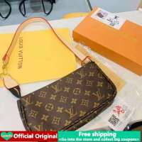 กระเป๋า LV สายสะพายสำหรับผู้หญิงของแท้,กระเป๋าถือ LV กระเป๋าไพ่นกกระจอกแฟชั่นเกาหลีพิมพ์ลายตัวอักษรกระเป๋าสะพายข้างกระเป๋าใส่เหรียญการ์ดขนาดเล็กกระเป๋าใส่เงินเหมาะสำหรับช้อปปิ้งเดินทางจัดเลี้ยง2021