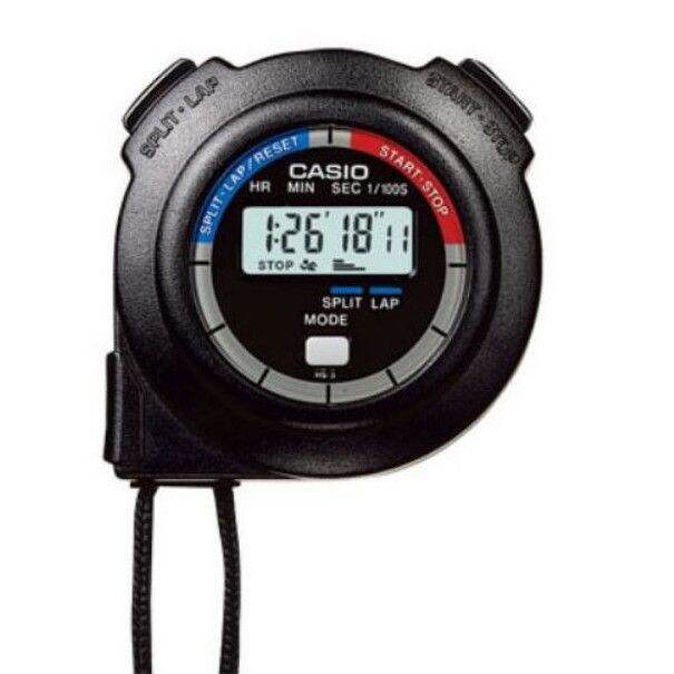 CASIO STOPWATCH นาฬิกาจับเวลา สีดำ รุ่น HS3 Lazada.co.th