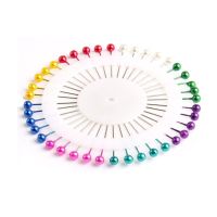 ][[ 40/240/480Pcs Sewing Accessories Round Pearl Straight Head Pins Dressmaking Faux Pear Corsage Pin For DIY 55582