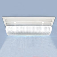 Central air-conditioning Shelter Wind Plate Shield Deflector Baffle Home Adjustable Anti Direct Blowing Air Conditioner Cover