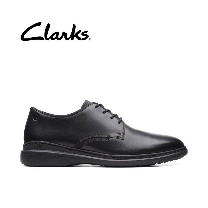 clarks black shoes mens