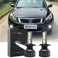 หลอดไฟตัดหมอก LED 6000K สีขาว แบบเปลี่ยน สําหรับ Honda Accord TAO 8th Gen (2008-2012) 2 ชิ้น รับประกัน 10 เดือน