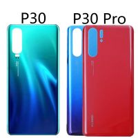 สำหรับ Huawei P30 Pro VOG-L04ด้านหลังฝาหลังปิดโทรศัพท์ P30 ELE-L09 L29ด้านหลังที่อยู่อาศัยแผงประตูแก้วกรณีหลังแทนที่ด้านหลัง LHG3764ชิ้นส่วนทดแทน