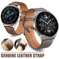 ☋☊ New Leather Strap for Huawei Watch GT2 GT3 Pro 46MM Wrist Band for HUAWEI WATCH GT 3 Pro 46mm/GT Runner 46mm Smart Watch