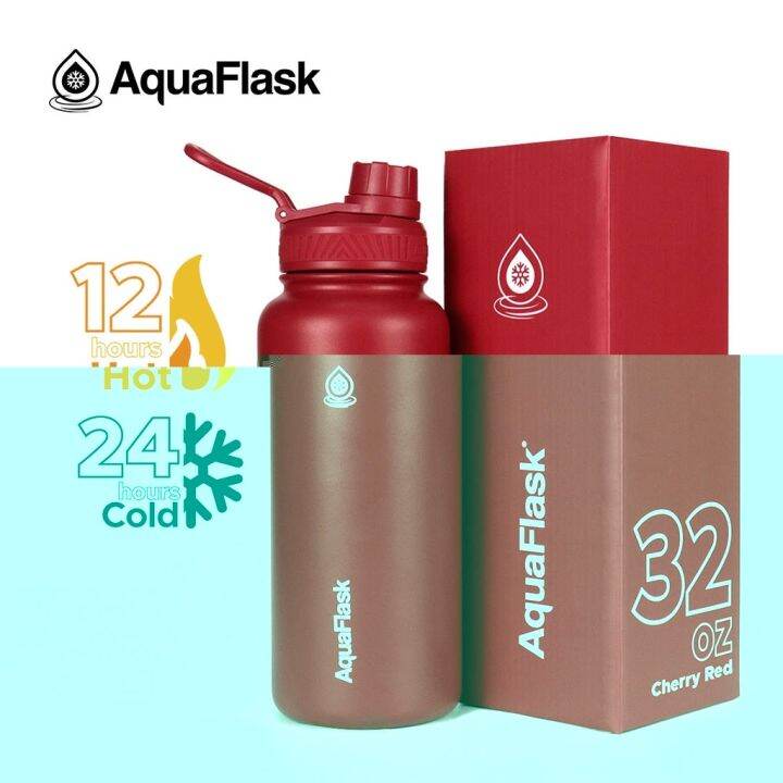 Hot sale Aquaflask (32oz/40oz) Wide Mouth with Cap Lid Vacuum Insulated ...