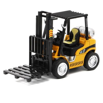 Metal Diecast Toy Vehicles Alloy Toy Car Toy model 1:32 Roller Dump Truck Forklift Truck Vehicles Forklift Toy Set