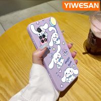 YIWESAN เคสสำหรับ Xiaomi 10T Pro,เคสมือถือซิลิโคนนิ่มลายการ์ตูนเคสห่อหุ้มกล้องคลุมทั้งหมดเลนส์กล้อง