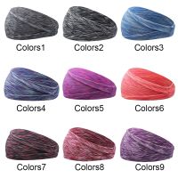 Holiday Discounts Elastic Sweat Absorbing Hair Bands For Men And Women, Headwrap, Sports Headwear, Headband Accessories, Yoga, Running, 9Colors