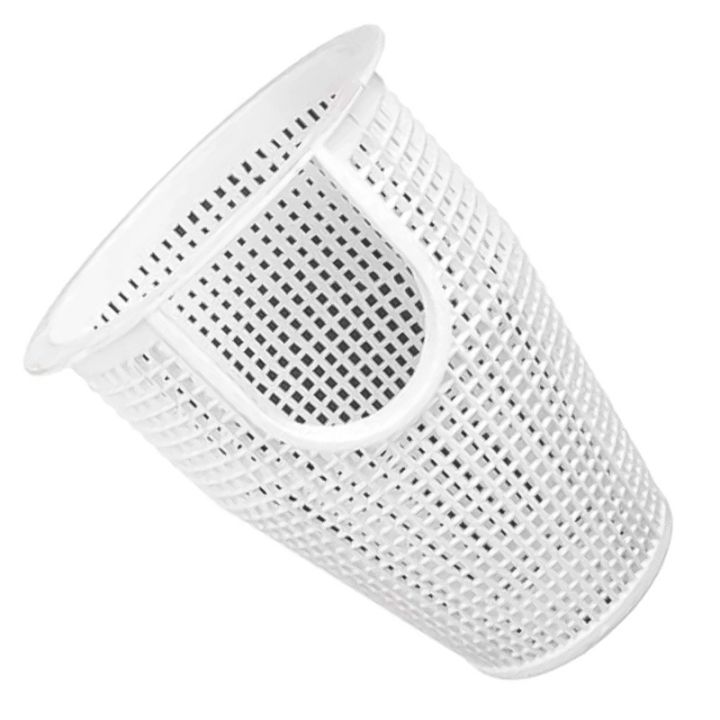 1-piece-swimming-pool-pump-filter-basket-strainer-basket-replacements-white-plastic-for-pentair-whisperflo-intelliflo-070387-b-199