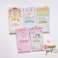 ▩ Cartoon Tearable Note Book Ins Sanrio Note Paper Hand Account Book Notebook Message Strip Non-sticky Small Book