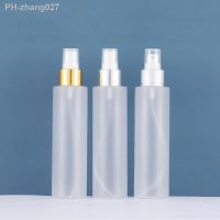 【YF】❐✼✐  1PC 150ml Frosted PET Plastic Spray Bottle Sprayer Refillable Bottles With Gold Cap Perfume