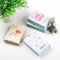 1 ชิ้น/ล็อต Kawaii การ์ตูน Flamingos Series พับ Sticky Notes Memo Notepad Memo Writing Scratch Pad กระดาษข้อความ-Yrrey