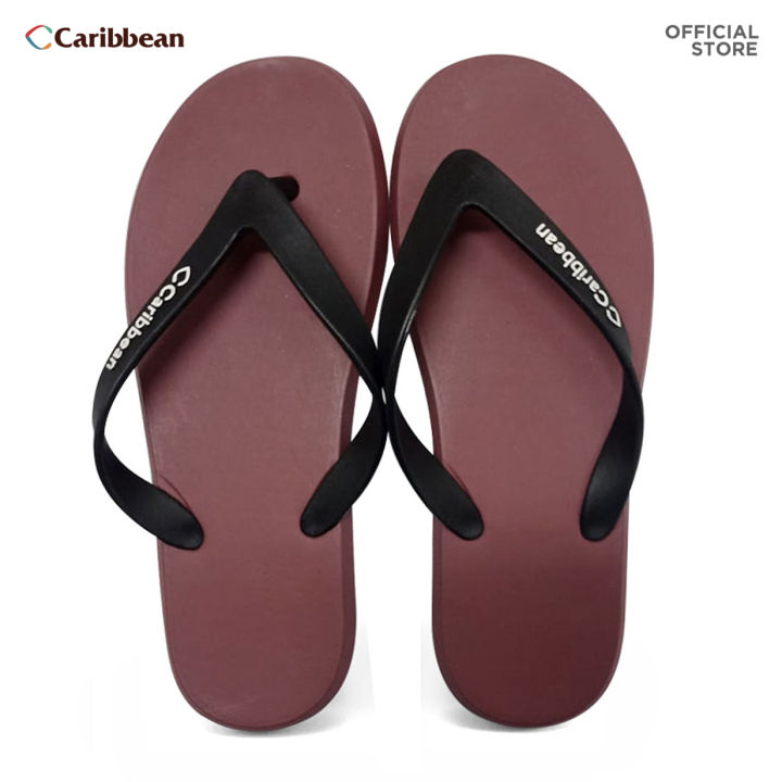 Caribbean Flip-flops Men: Urban (Maroon) | Lazada PH