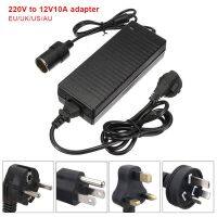 ”【；【-= 220V To 12V Portable Power Adapter Camping Voltage Converter Accessories