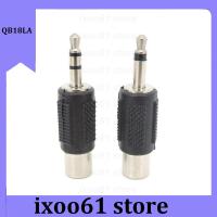 ixoo61 store 1Pc Audio RCA Jack Connector To Jack 3.5MM male to RCA female Mono 2/3 pole Stereo Adapter Plug for Amplifiers Headphone