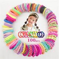 [A innovation] 现货toal 100Pc ในแพ็ค Air Ring Rope HeadwearHair Accessories