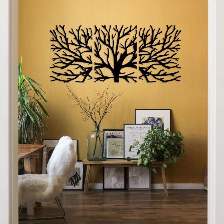 metal-wall-art-tree-of-life-metal-decor-3-panels-metal-tree-wall-art