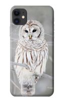 เคสมือถือ iPhone 11 ลายนกฮูกขาว Snowy Owl White Owl Case For iPhone 11