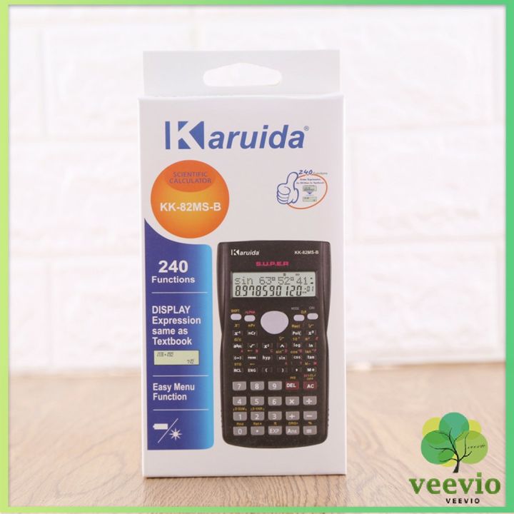 veevio-เครื่องคิดเลข-เครื่องคิดเลข-วิทยาลัย-เข้าสอบ-วิทยาศาสตร์-ฟังก์ชั่น-เครื่องคิดเลขนักเรียน240-ฟังก์ชั่น-calculator-มีสินค้าพร้อมส่ง