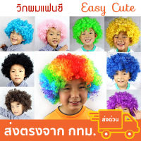 วิกผมหยิก วิกผมแฟนซี มีหลายสี [ส่งจากไทย]